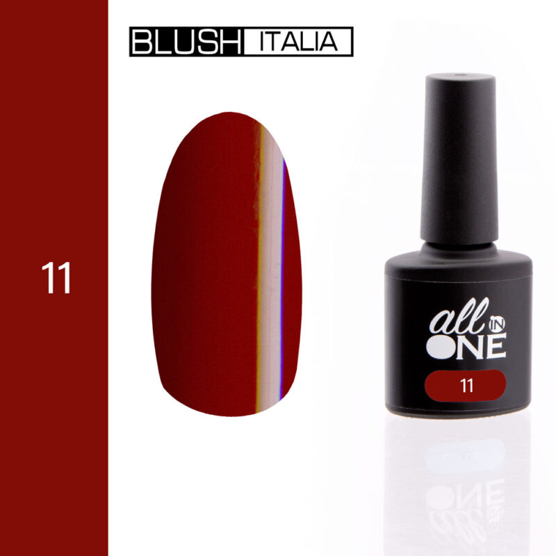 smalto semitrasparente all in one11 blush italia