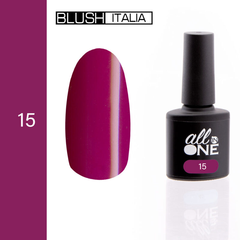 smalto semitrasparente all in one15 blush italia