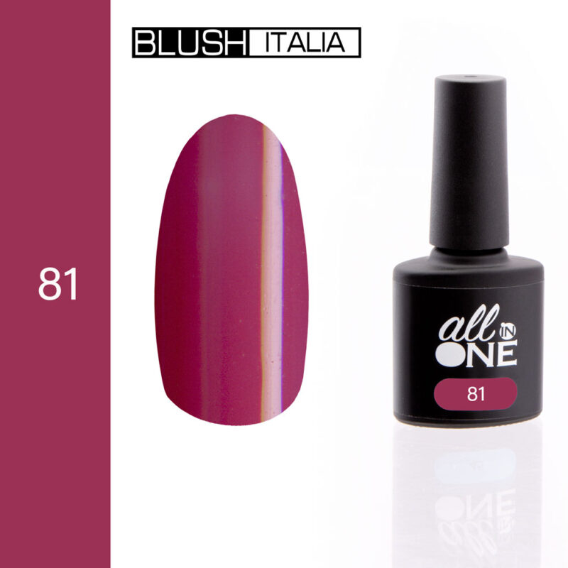 smalto semitrasparente all in one81 blush italia