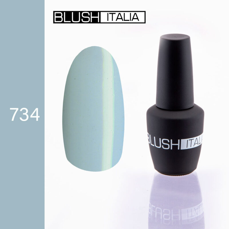 gel polish 734 blush italia